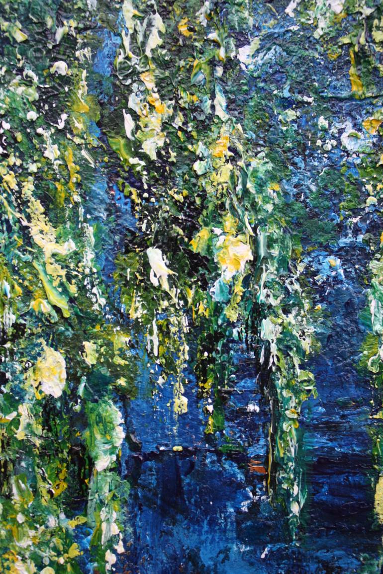 Original Impressionism Abstract Painting by Irina Vlasova