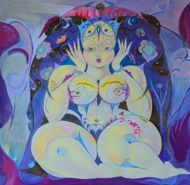 Print of Erotic Paintings by Ashot Saribekyan