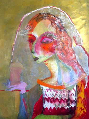Original Figurative Women Paintings by Melanie Young