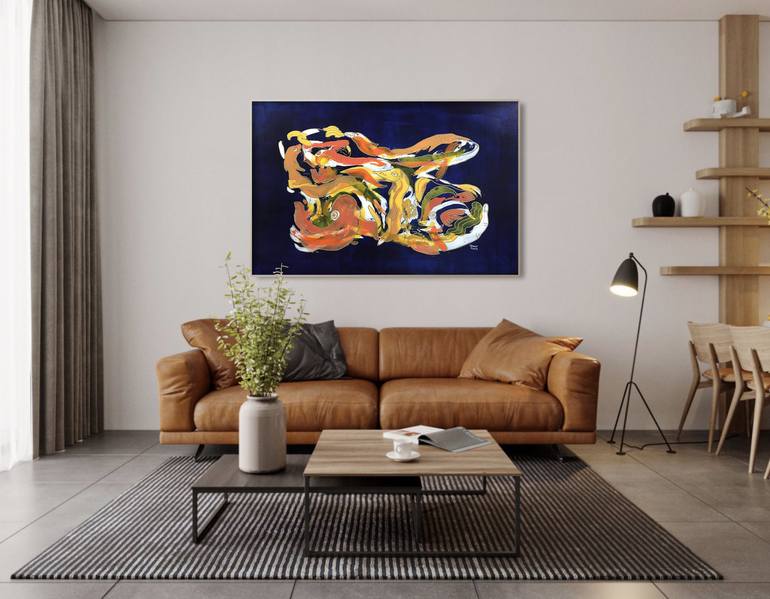 Original Modern Abstract Painting by Danilo Mileta