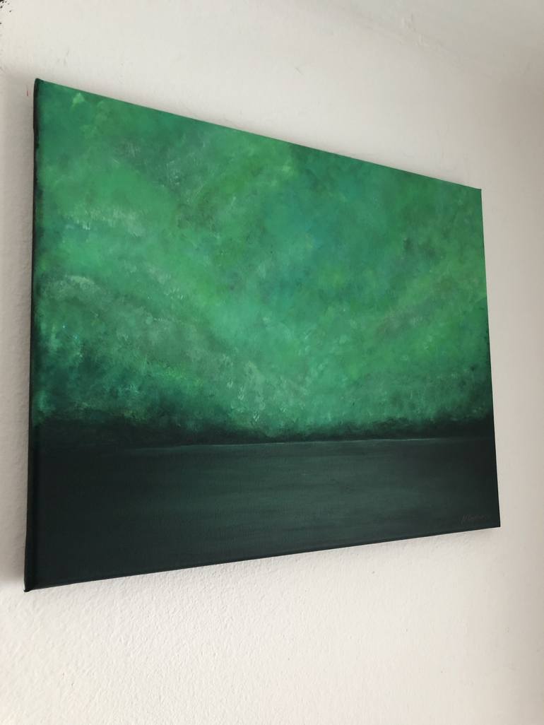 Original Abstract Seascape Painting by Natalia Krykun