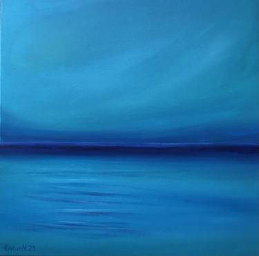 Print of Abstract Seascape Paintings by Natalia Krykun