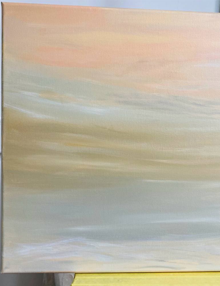 Original Abstract Seascape Painting by Natalia Krykun