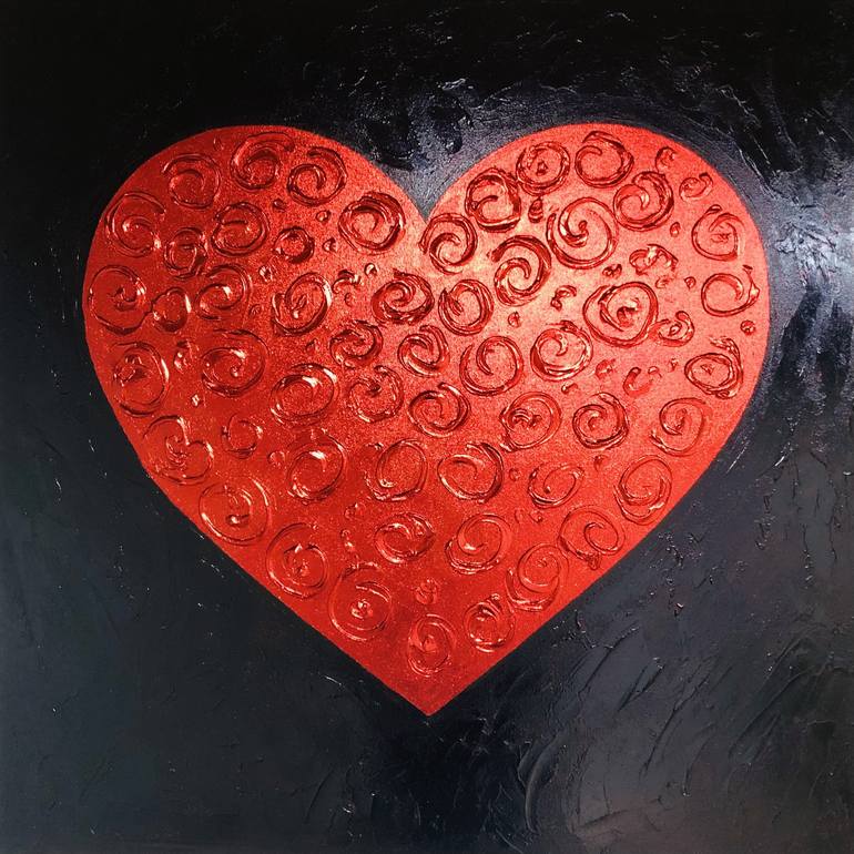 Print of Pop Art Love Paintings by Nataliia Krykun