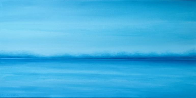 Print of Impressionism Seascape Paintings by Nataliia Krykun