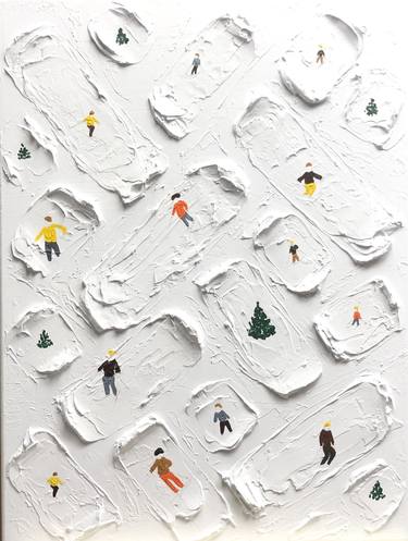 Original Pop Art Sport Painting by Nataliia Krykun