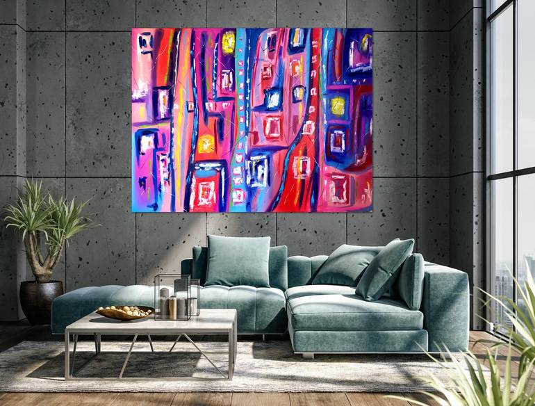 Original Abstract Painting by Natalia Krykun