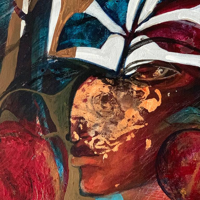 Original Expressionism Women Painting by Parya Ghaderi