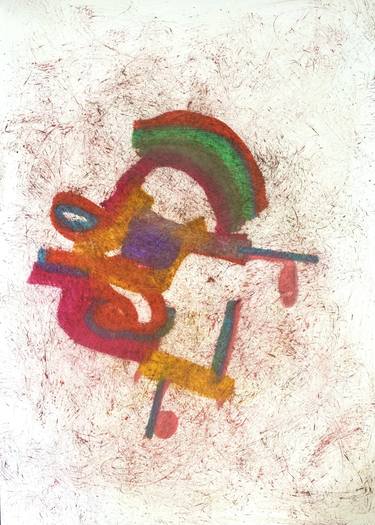 Original Abstract Drawing by Martyna Poznańska