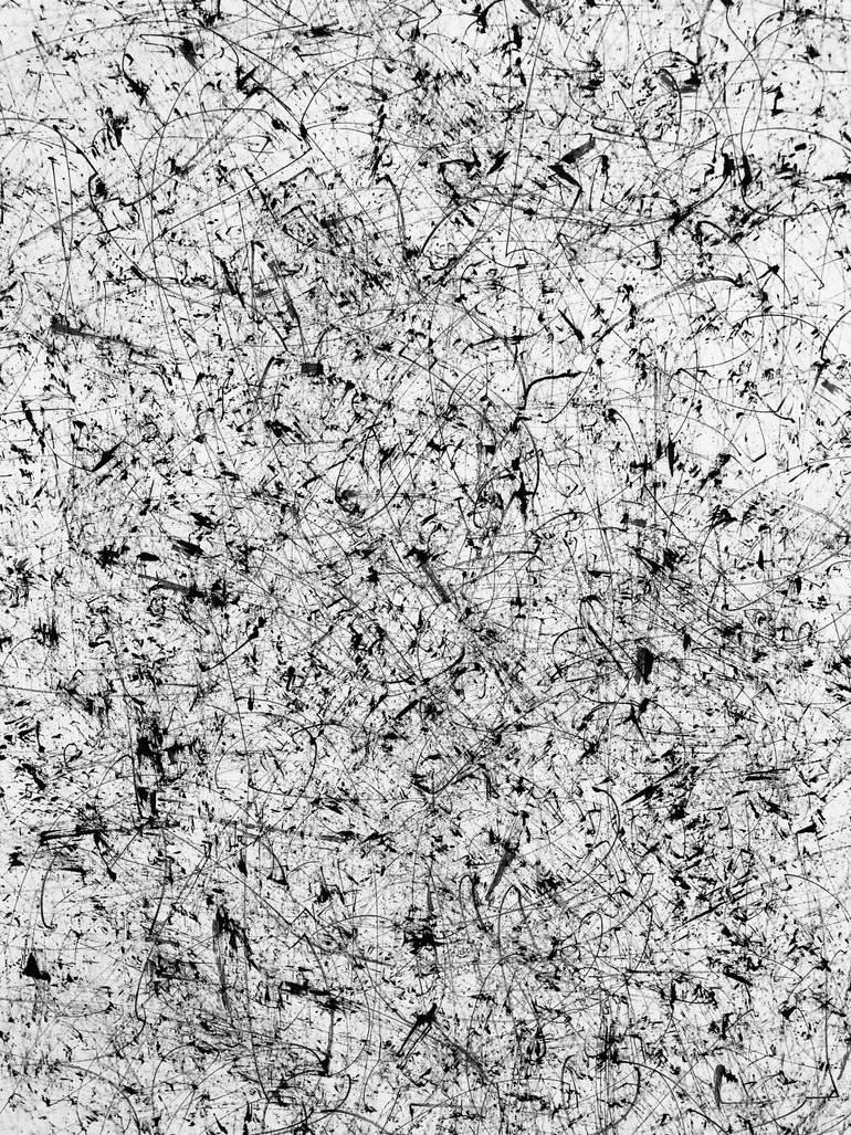 Original Abstract Music Drawing by Martyna PoznańSka