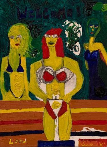 Original Abstract Expressionism Abstract Paintings by Zachary Carlton