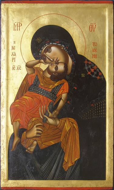 The Virgin with the child thumb
