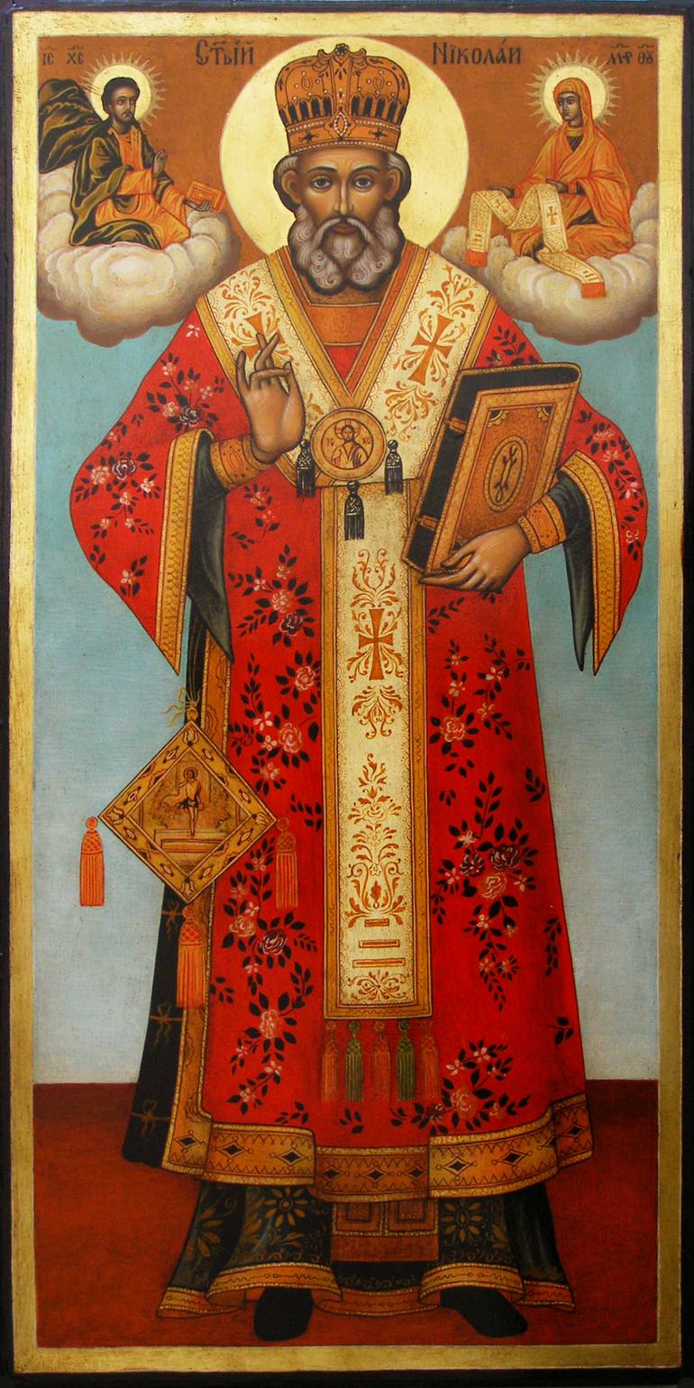 St. Nicholas Painting by Lilia Boneva Saatchi Art