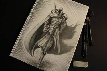 Original Fine Art Fantasy Drawings by Krisdian Hristov