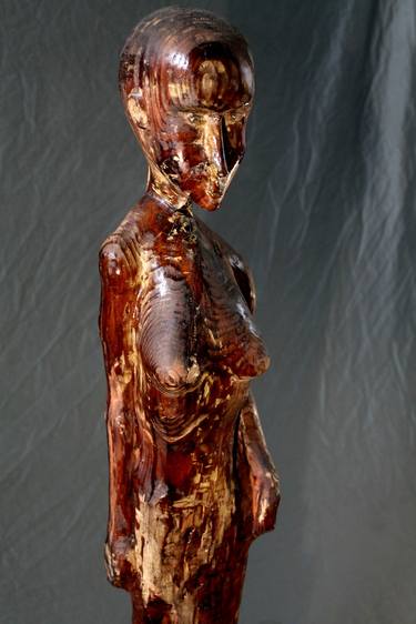 Original Abstract Expressionism People Sculpture by Joel Sayre