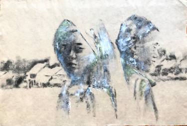Original Realism People Drawings by David Lang
