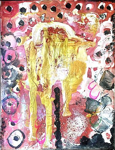 Print of Abstract Expressionism Abstract Paintings by Saliha Khanum