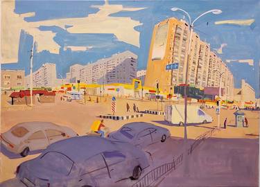Print of Cities Paintings by Oksana Boiko