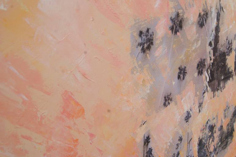 Original Abstract Cities Painting by Laura Shasta Muller