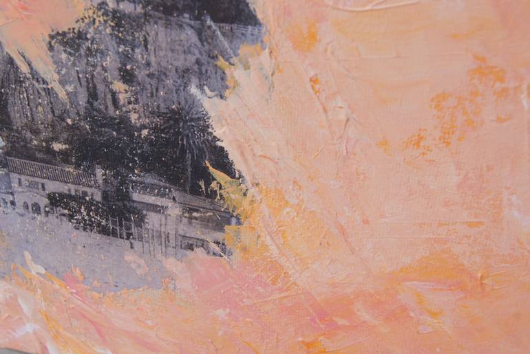 Original Abstract Cities Painting by Laura Shasta Muller