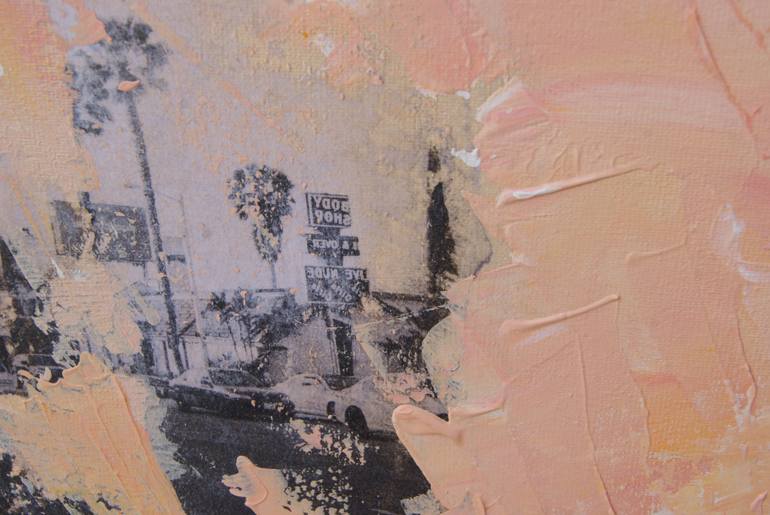 Original Abstract Cities Painting by Laura Shasta Muller