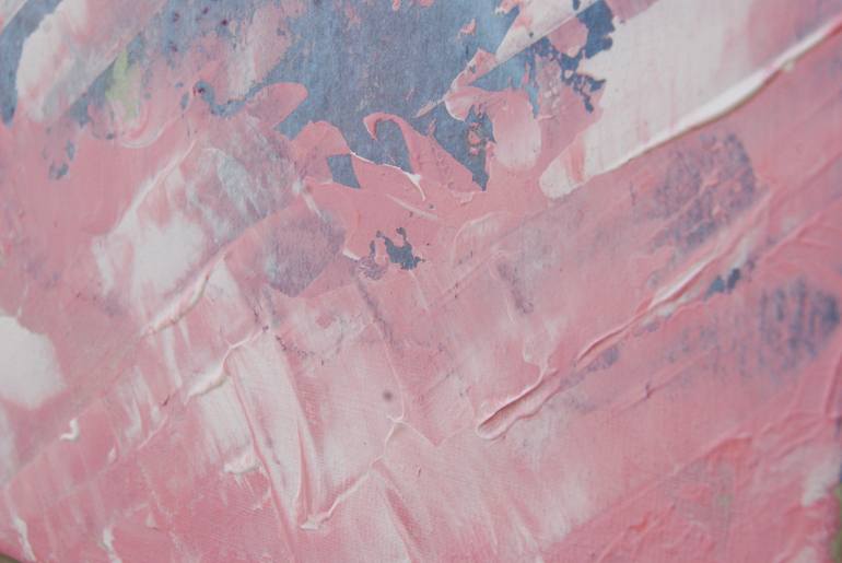 Original Abstract Beach Painting by Laura Shasta Muller
