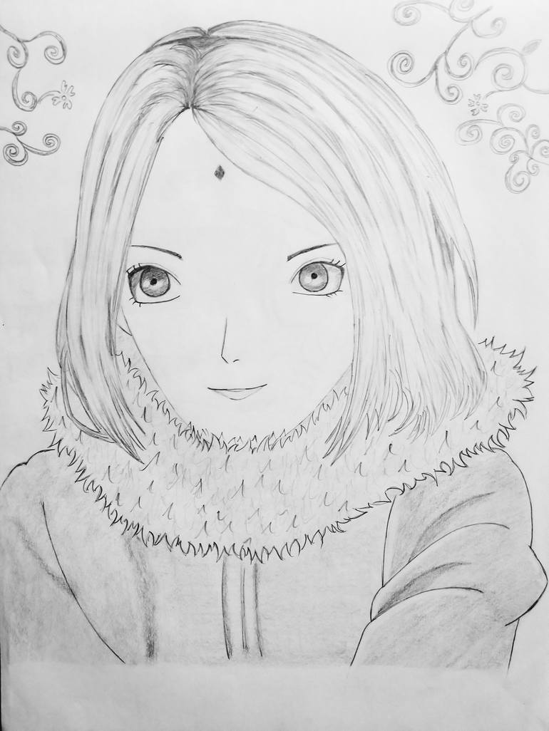 Anime drawing Drawing by Sanchit Sharda - Fine Art America