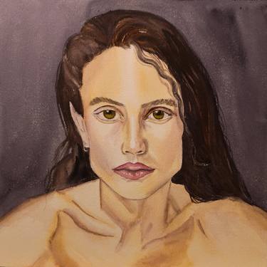 Print of Figurative Women Paintings by Carmen Alvarez