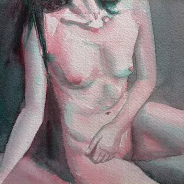 Original Figurative Erotic Paintings by Carmen Alvarez