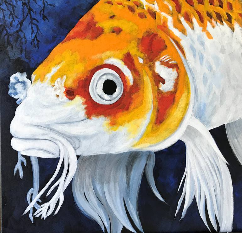 Original Other Animal Painting by Jeanne Fashempour