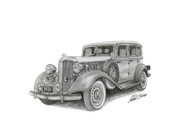 Print of Car Drawings by Mikkel Hansen