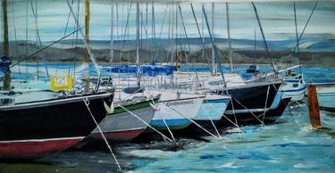 Print of Fine Art Yacht Paintings by Sarah Batchelor