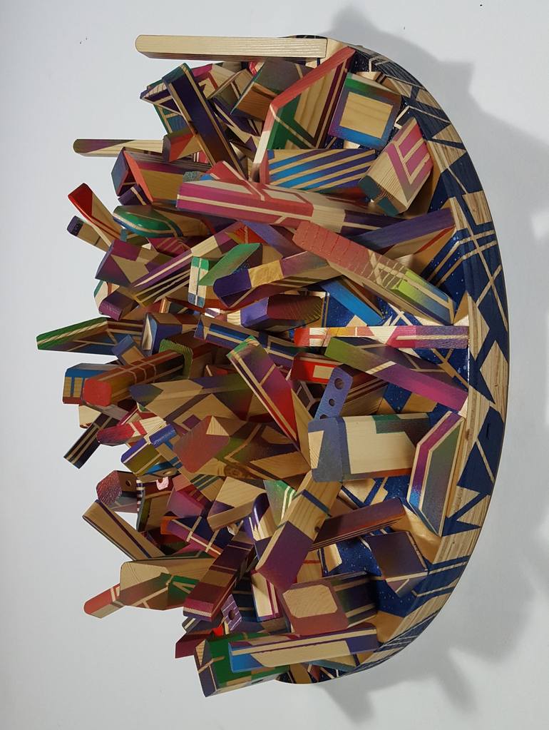 Original Conceptual Abstract Installation by Mark Bueno