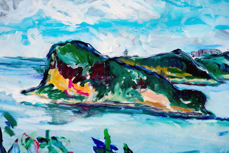Original Contemporary Landscape Painting by Katerina Apale