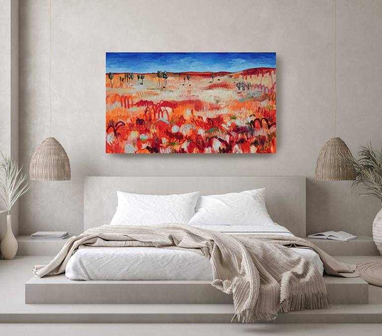 Original Contemporary Landscape Painting by Katerina Apale