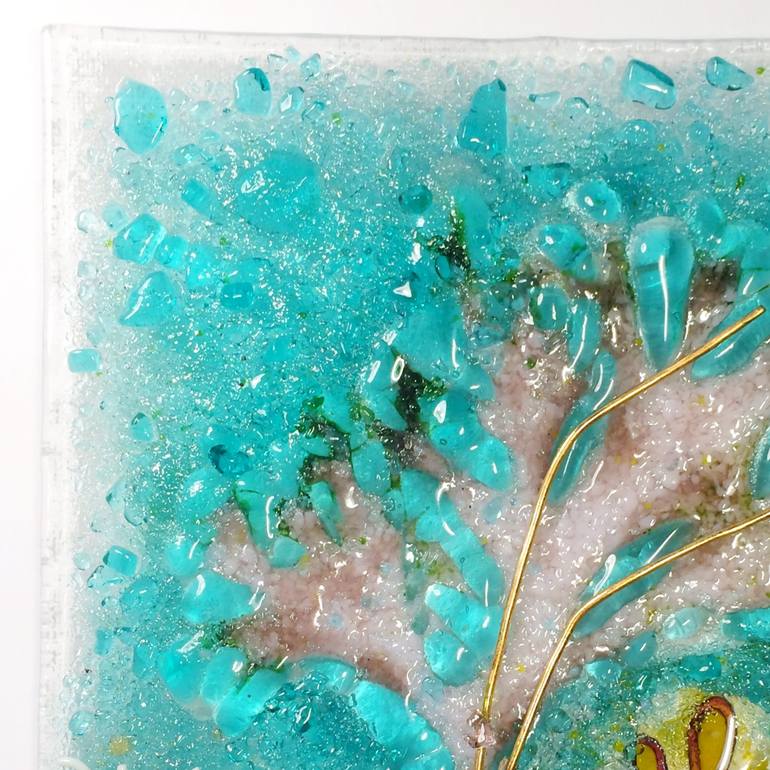 Irish Glass miniature "Seaweed" - Print