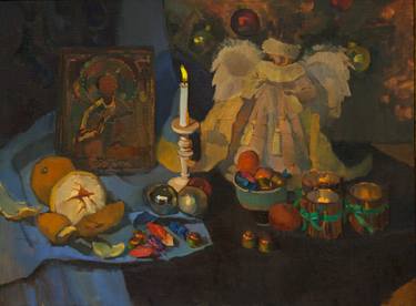 Print of Impressionism Still Life Paintings by Olga Listarkova