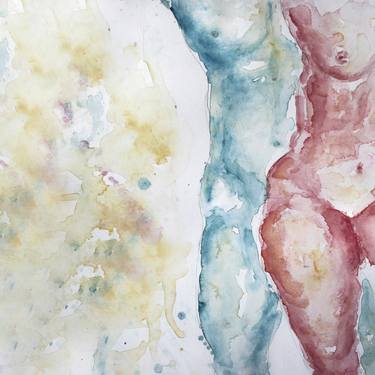 Print of Figurative Nude Paintings by Anna Marinova