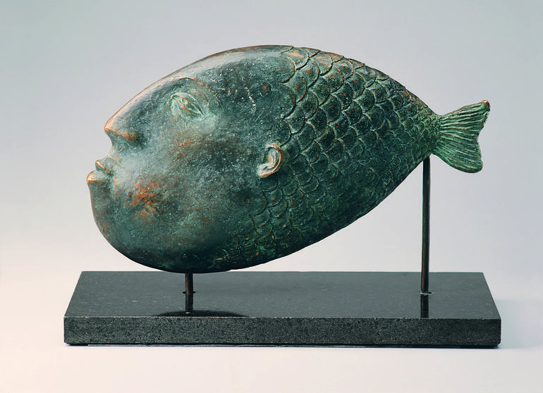Original Fish Sculpture by TARAS LEVKO