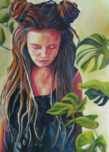 Print of Figurative Portrait Paintings by Lia FolieDouce