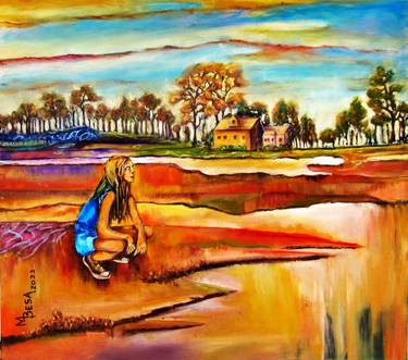 Original Landscape Paintings by Miriam Besa