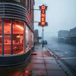 Main Street Diner by Keith Bernstein