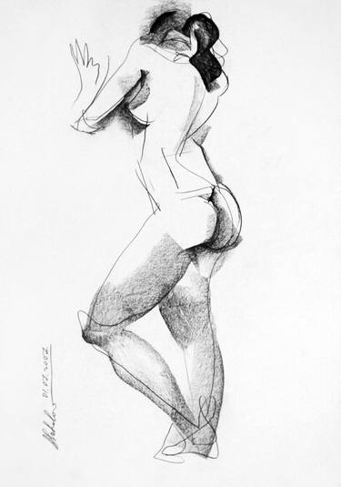 Print of Figurative Nude Drawings by Anatol Sokolov