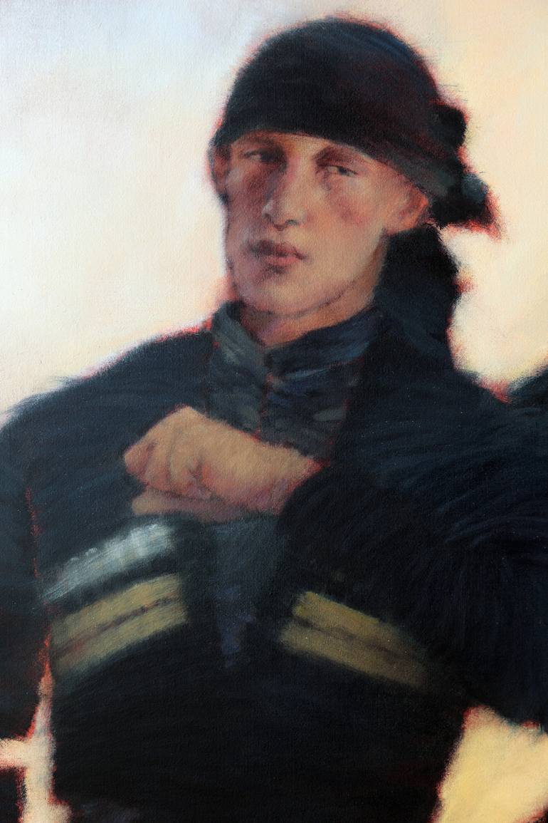 Original Contemporary Performing Arts Painting by Nicholas Robertson