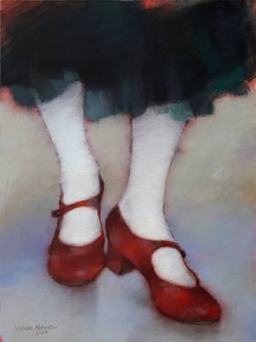 Passacaille: Red shoes and white stockings thumb