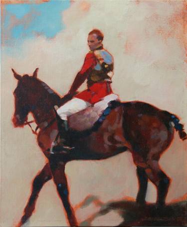 Original Figurative Horse Paintings by Nicholas Robertson