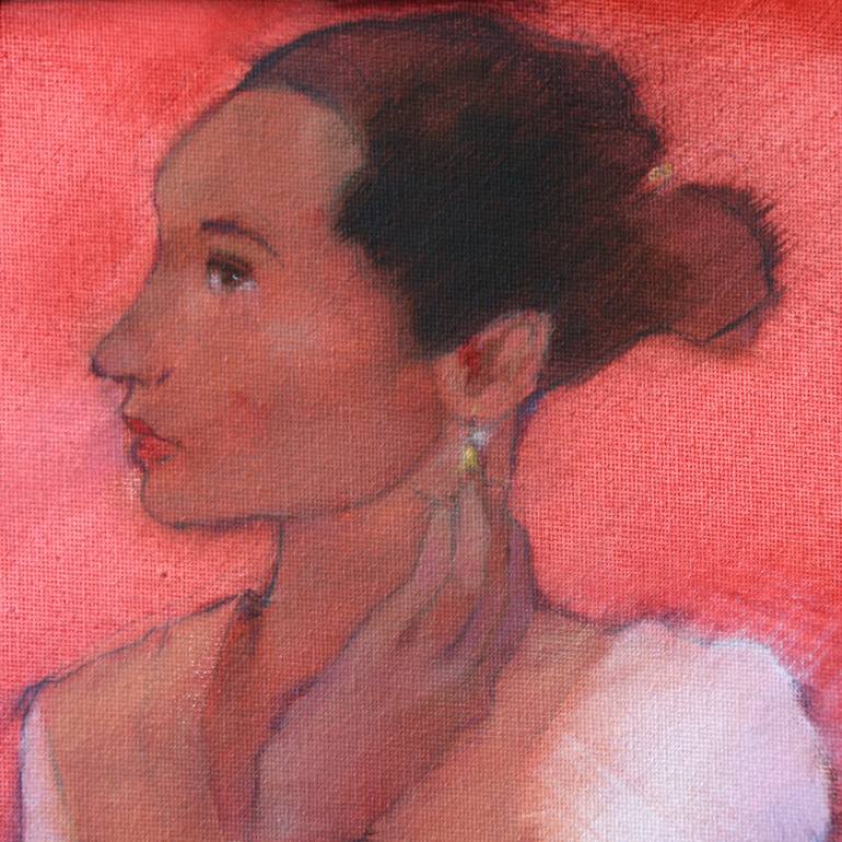 Original Figurative Women Painting by Nicholas Robertson