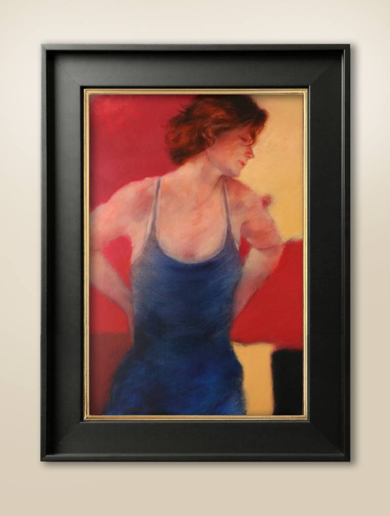 Original Women Painting by Nicholas Robertson