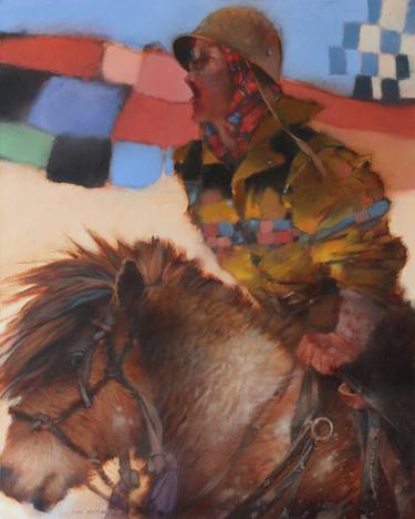 Original Fine Art Horse Paintings by Nicholas Robertson