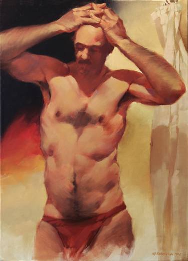 Original Men Paintings by Nicholas Robertson